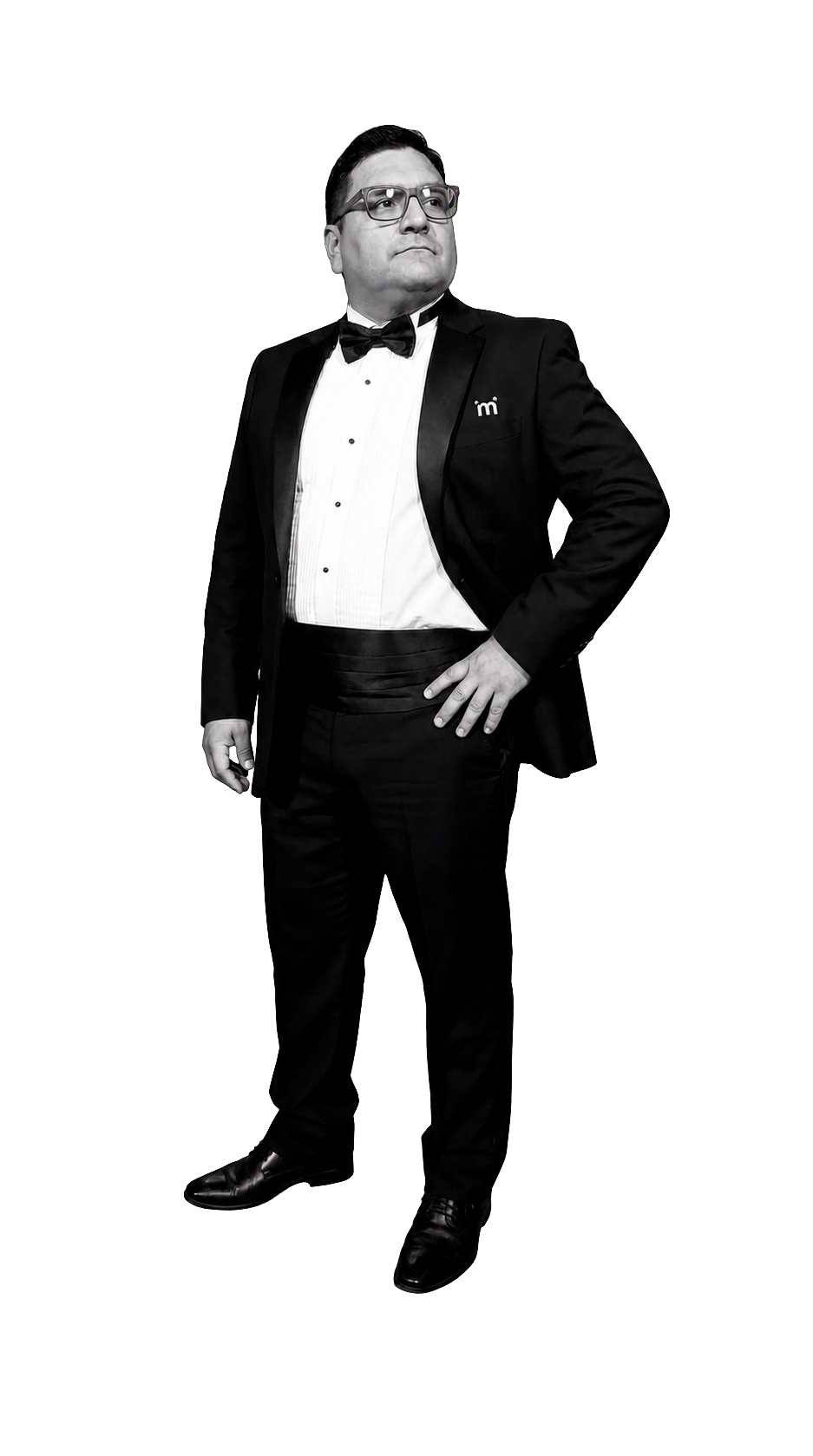 Prof. Facundo Gutierrez en una ceremonia de premiacion